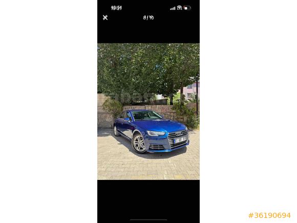 Sahibinden Audi A4 Sedan 1.4 TFSI Sport 2016 Model 