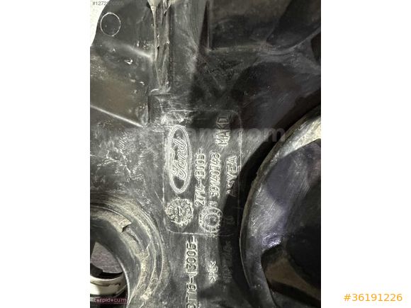 TORPİDOCUMDAN FORD CONNEC SOL FAR TEMİZ ORJİNAL
