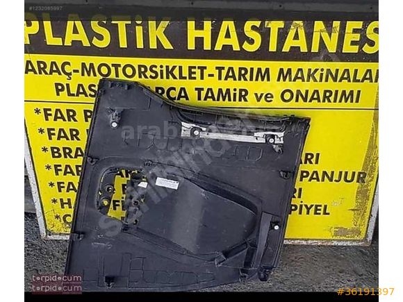BERLİNGO 2 PARTNER TEPE SOL SÜRGÜ KAPI KAPLAMA PLASTİKLERİ