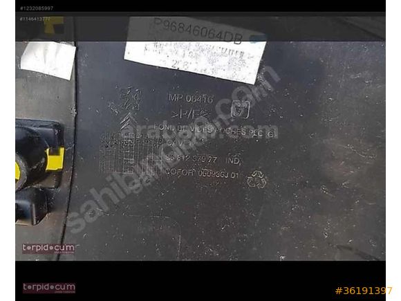 BERLİNGO 2 PARTNER TEPE SOL SÜRGÜ KAPI KAPLAMA PLASTİKLERİ