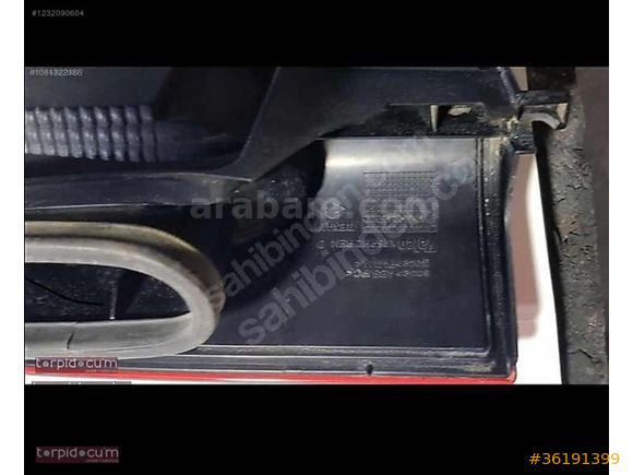 TORPİDOCUM DAN RENAULT KANGOO 03-07 ARKA TEK KAPI SAĞ STOP ORJ