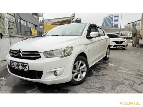 Sahibinden Citroen C-Elysee 1.6 HDi Confort 2012 Model İstanbul 184.000 km Beyaz
