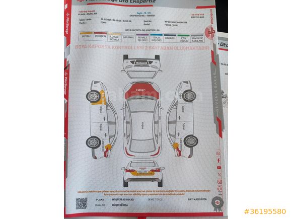 Sahibinden Ford Focus 1.5 TDCi Titanium 2016 Model