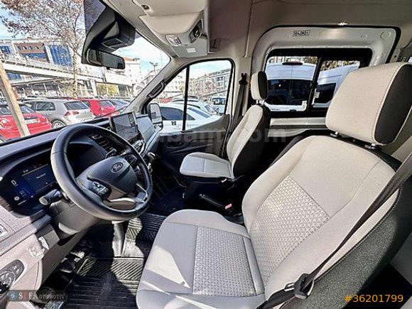 2024 FORD TRANSİT 16+1 DELUXE KÖRNOKTA+HAYALET 14.000KM HATASIZ