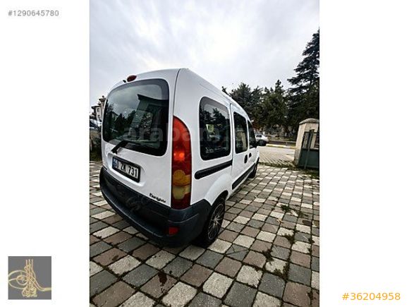 2008 MODEL ÇİFT SÜRGÜ TEK KAPAK KLİMALI 1.5 DCİ KANGO MULTIX