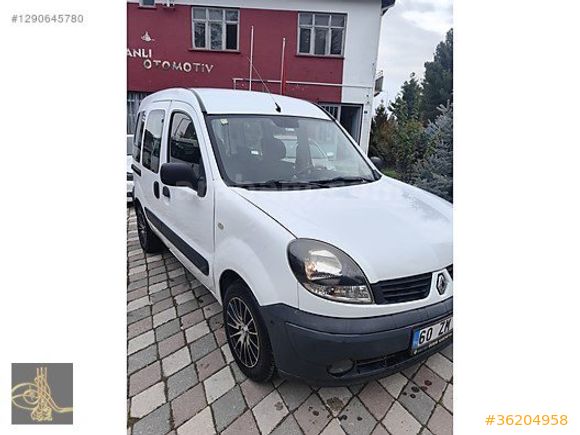 2008 MODEL ÇİFT SÜRGÜ TEK KAPAK KLİMALI 1.5 DCİ KANGO MULTIX