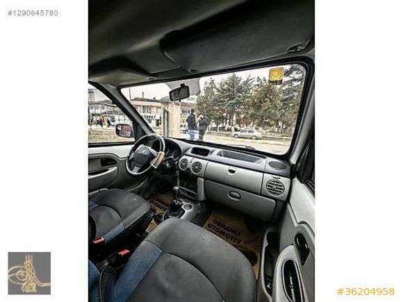2008 MODEL ÇİFT SÜRGÜ TEK KAPAK KLİMALI 1.5 DCİ KANGO MULTIX