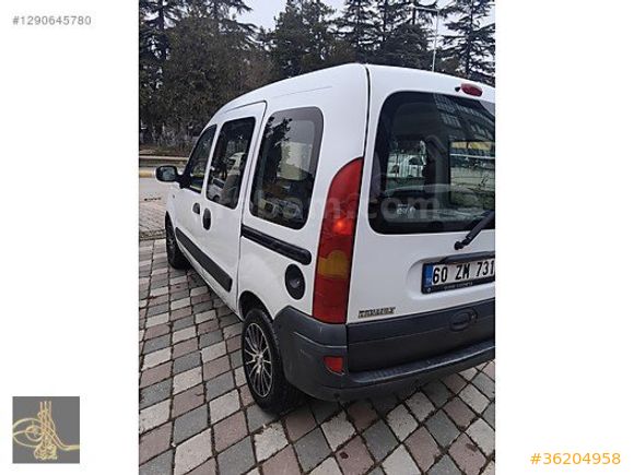 2008 MODEL ÇİFT SÜRGÜ TEK KAPAK KLİMALI 1.5 DCİ KANGO MULTIX