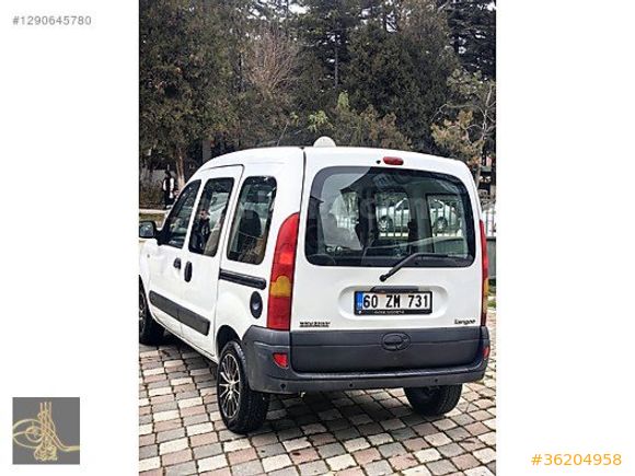 2008 MODEL ÇİFT SÜRGÜ TEK KAPAK KLİMALI 1.5 DCİ KANGO MULTIX