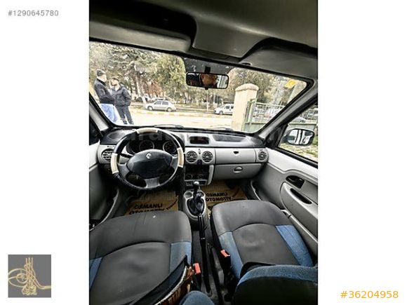 2008 MODEL ÇİFT SÜRGÜ TEK KAPAK KLİMALI 1.5 DCİ KANGO MULTIX