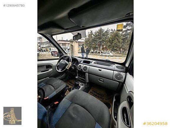 2008 MODEL ÇİFT SÜRGÜ TEK KAPAK KLİMALI 1.5 DCİ KANGO MULTIX
