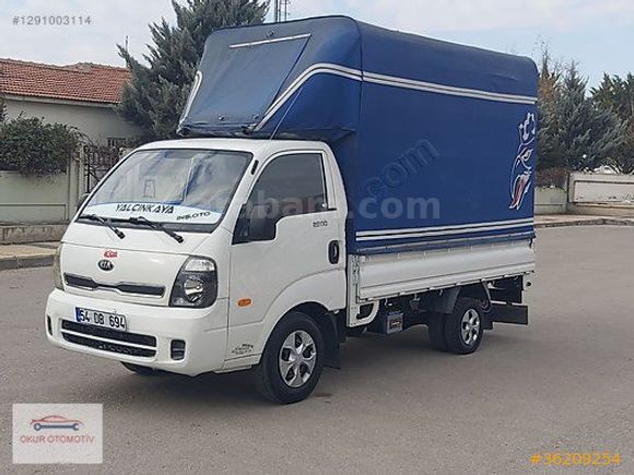 OKURDAN YÜZDE 20 FATURALI ÇADIRLI TENTELİ YENİ LASTİK KİA BONGO