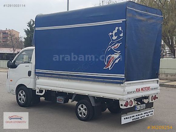 OKURDAN YÜZDE 20 FATURALI ÇADIRLI TENTELİ YENİ LASTİK KİA BONGO
