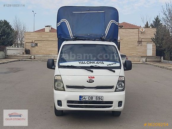 OKURDAN YÜZDE 20 FATURALI ÇADIRLI TENTELİ YENİ LASTİK KİA BONGO