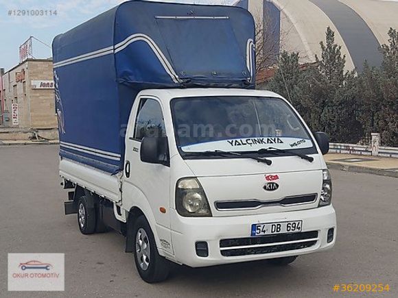 OKURDAN YÜZDE 20 FATURALI ÇADIRLI TENTELİ YENİ LASTİK KİA BONGO