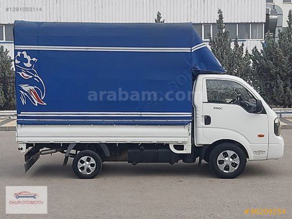 OKURDAN YÜZDE 20 FATURALI ÇADIRLI TENTELİ YENİ LASTİK KİA BONGO