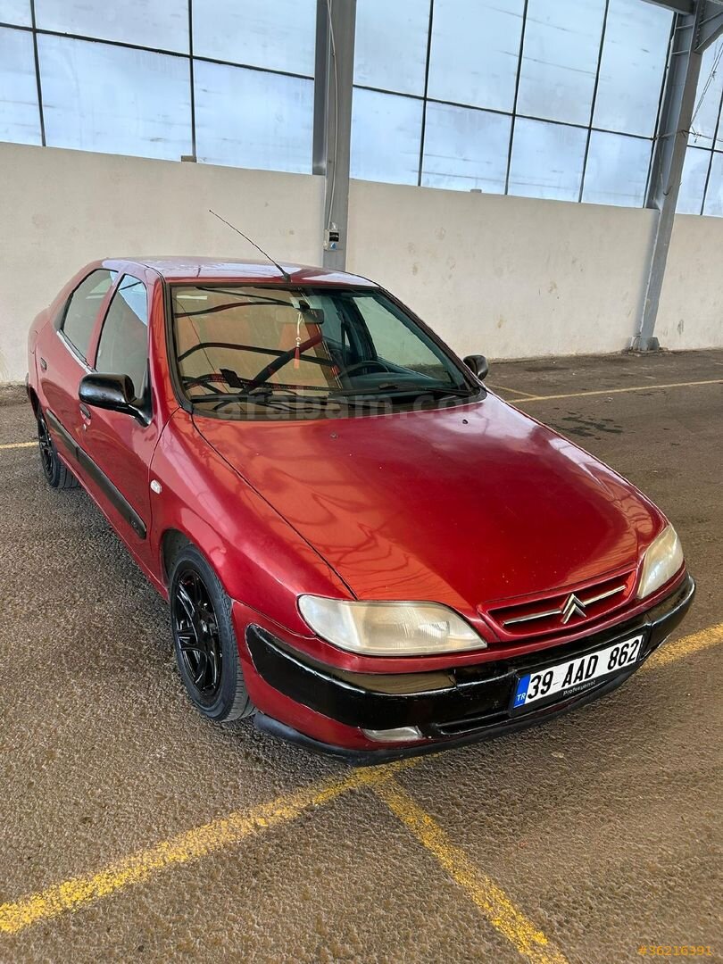 Sahibinden Citroen Xsara 1.6 SX 1999 Model Ardahan 266.000 km Kırmızı 2