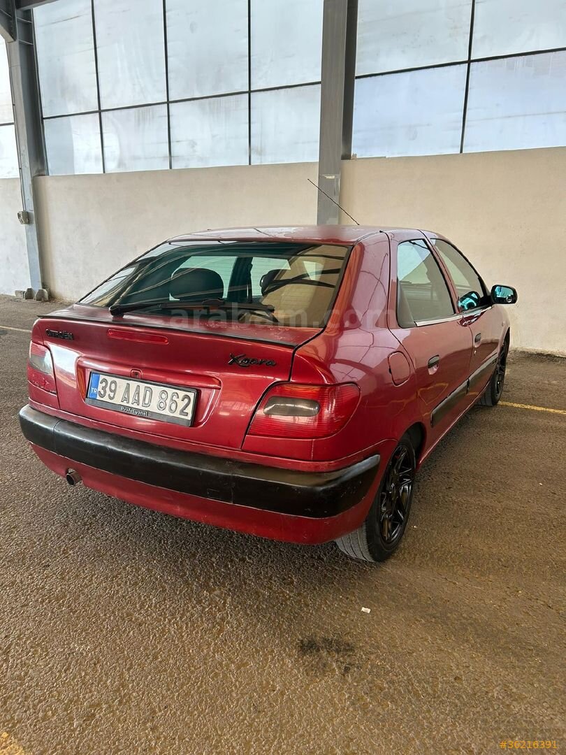 Sahibinden Citroen Xsara 1.6 SX 1999 Model Ardahan 266.000 km Kırmızı 4
