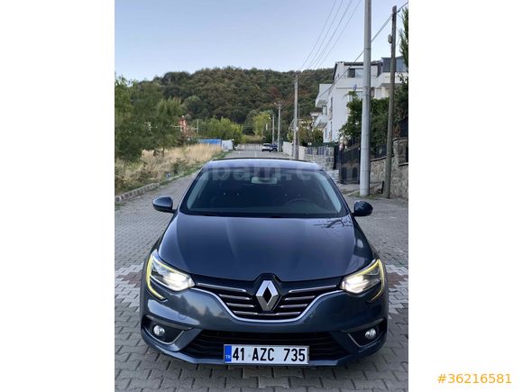 Sahibinden Renault Megane 1.5 dCi Icon 2018 Model  214.000 km Gri (titanyum)