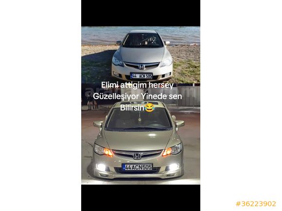 Sahibinden Honda Civic 1.6 i-VTEC Dream 2008 Model 