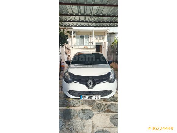 Sahibinden Renault Clio 1.5 dCi Joy 2016 Model  252.000 km Beyaz