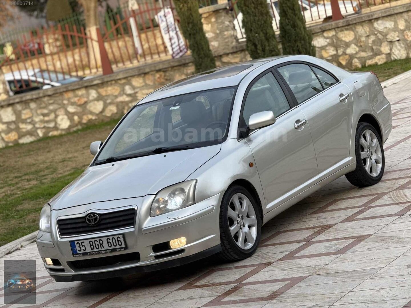 Galeriden Toyota Avensis 2.0 Elegant 2005 Model İzmir 335.000 km Gri 3