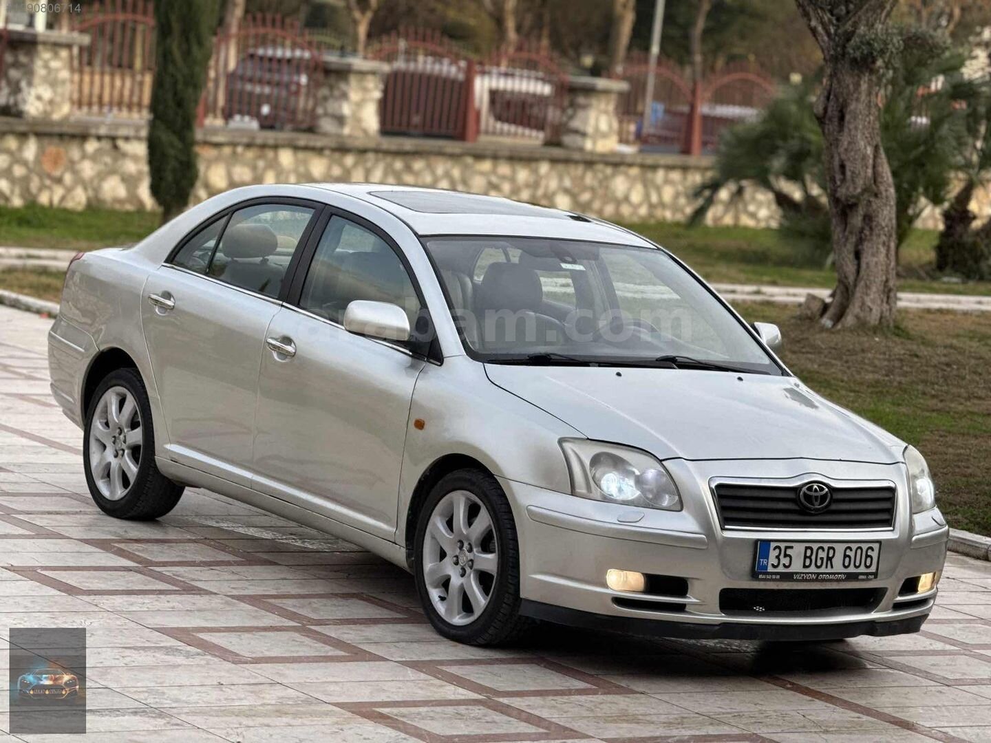 Galeriden Toyota Avensis 2.0 Elegant 2005 Model İzmir 335.000 km Gri 1
