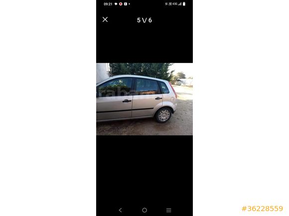 Sahibinden Ford Fiesta 1.4 TDCi Comfort 2005 Model Bingöl 360.500 km Gri (Gümüş)