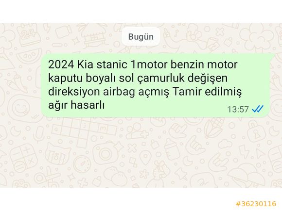 Sahibinden Kia Stonic 1.0 T-GDI Cool 2024 Model