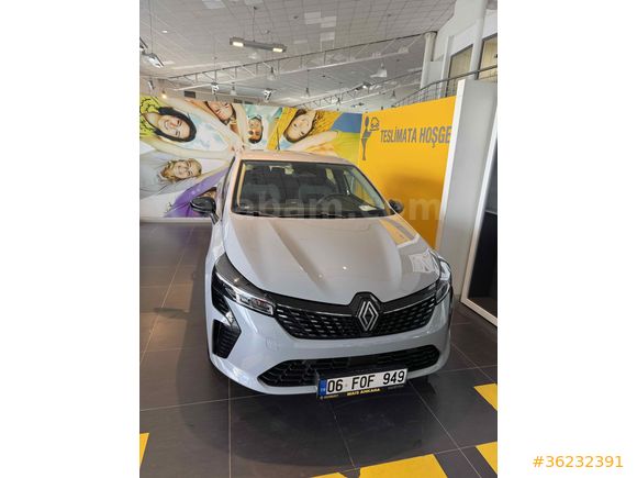 Sıfır ayarında Renault Clio 1.0 TCe Evolution 2025 Model Ankara