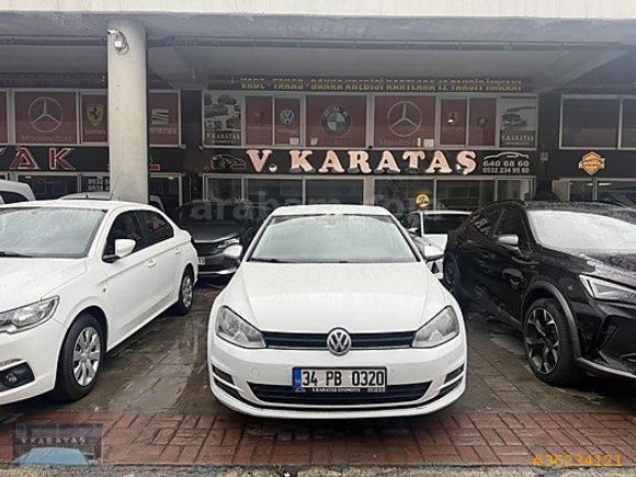 "V.KARATAŞ" 2016 VW GOLF 1.6TDI BMT COMFORTLİNE DSG TEMİZ