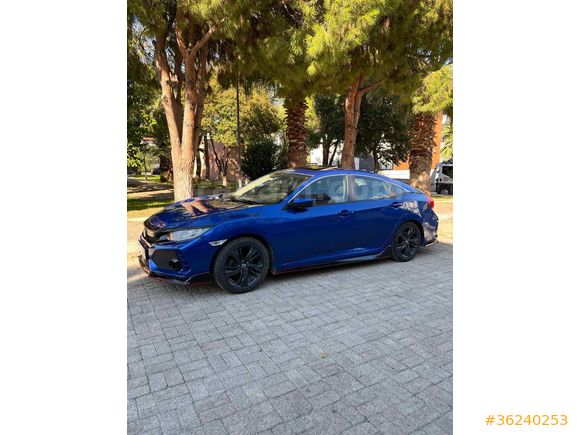 Sahibinden Honda Civic 1.6 i-VTEC Dream 2016 Model  80.000 km Mavi