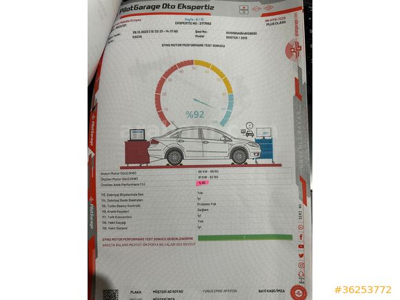 ARAZİ GÖRMEMİŞ 2013 DUSTER 4x2 SORUNSUZ