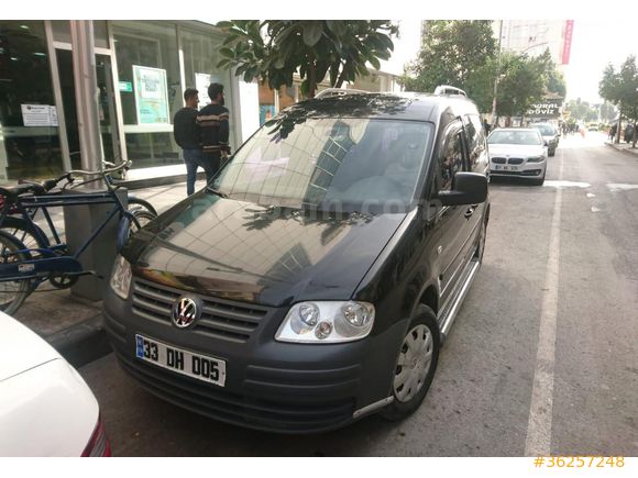 İlk Sahibinden Volkswagen Caddy 1.9 TDI Kombi Team 2010 Model  sedefli Siyah