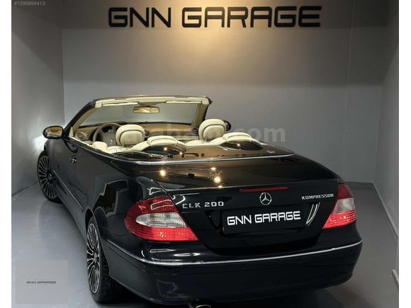 GNN GARAGE'DAN 2006 CLK200 CABRİO DEĞİŞENSİZ