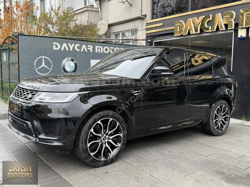 Galeriden Land Rover Range Sport 2.0 PHEV Hybrid HSE 2019 Model İstanbul 168.000 km Siyah