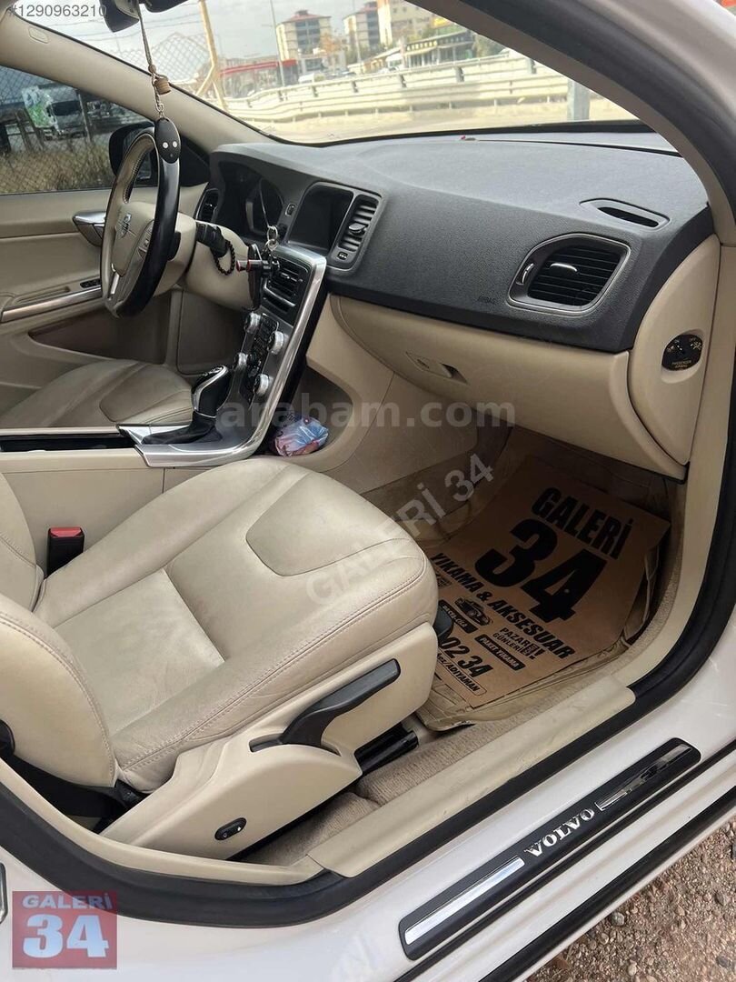 Galeriden Volvo S60 2.0 D Advance 2017 Model Adıyaman 250.000 km Beyaz 3