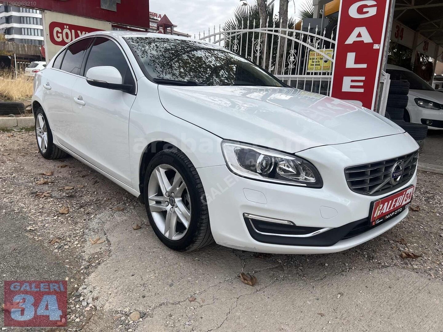 Galeriden Volvo S60 2.0 D Advance 2017 Model Adıyaman 250.000 km Beyaz 1