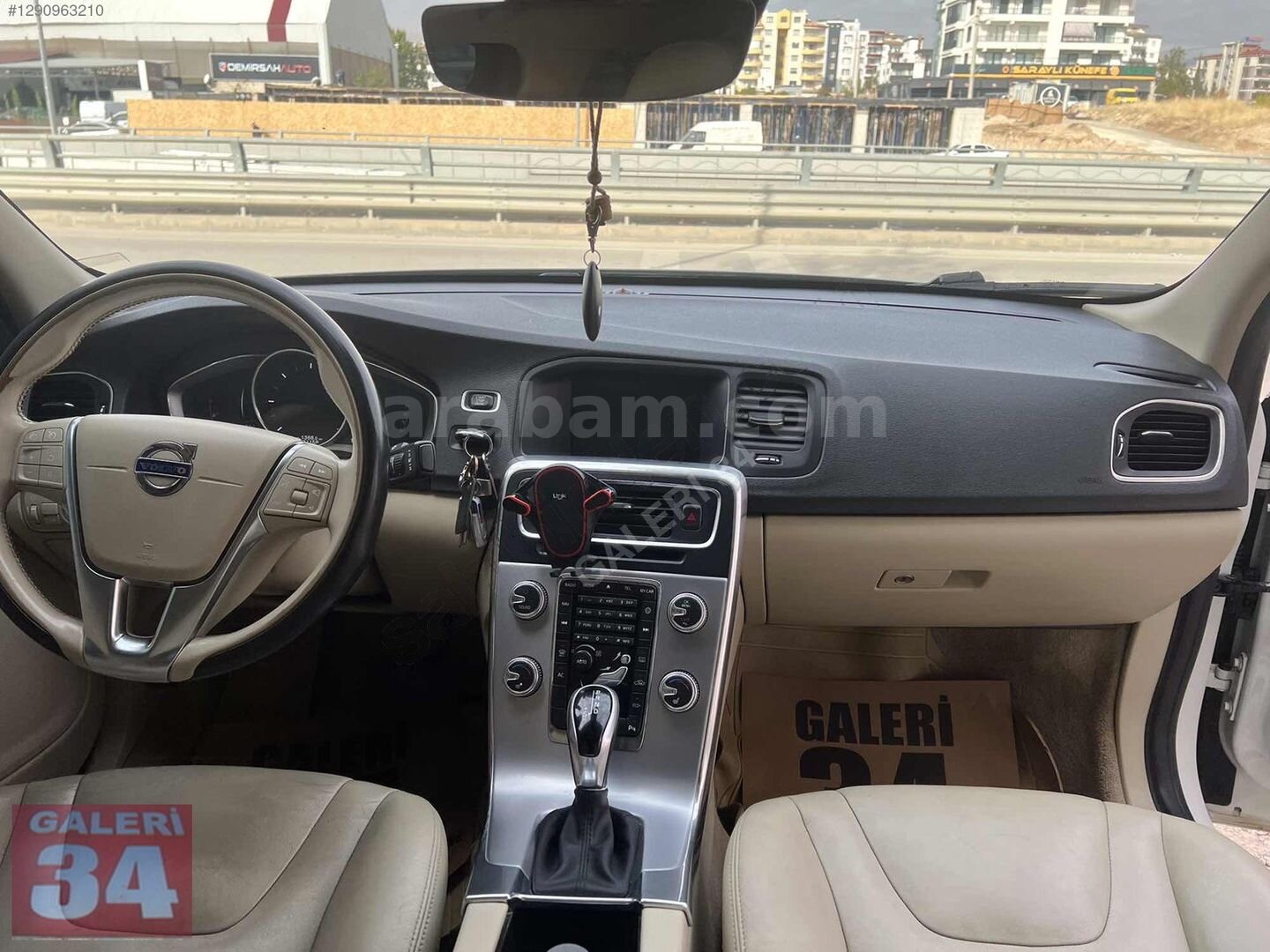 Galeriden Volvo S60 2.0 D Advance 2017 Model Adıyaman 250.000 km Beyaz 7