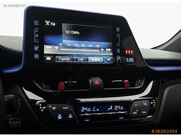 "KMH" 2017 MODEL TOYOTA C-HR DEĞİŞENSİZ ÇİFT RENK&KOLTUK ISITMA