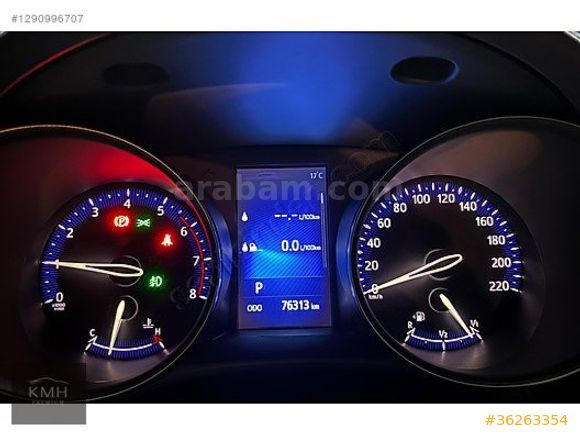 "KMH" 2017 MODEL TOYOTA C-HR DEĞİŞENSİZ ÇİFT RENK&KOLTUK ISITMA