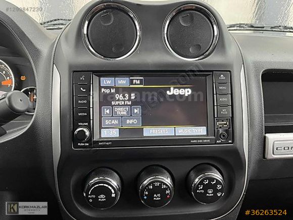 KORKMAZLAR | 2014 JEEP COMPASS LIMITED 2.0 156 HP OTOMATİK
