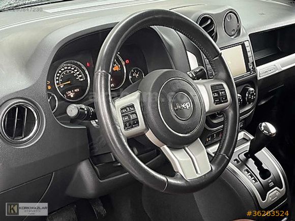 KORKMAZLAR | 2014 JEEP COMPASS LIMITED 2.0 156 HP OTOMATİK