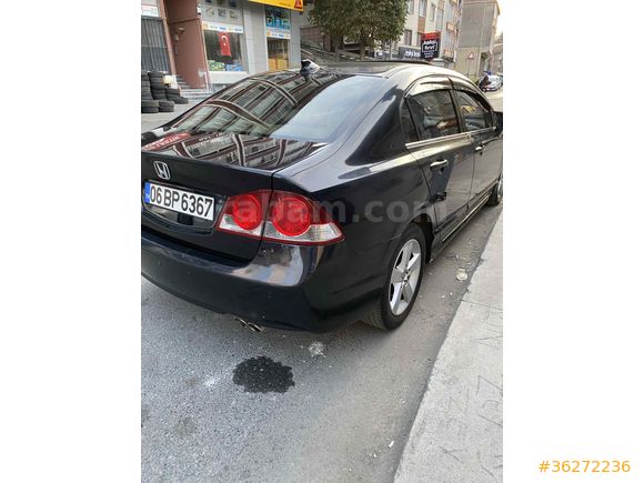 Sahibinden Honda Civic 1.6 Elegance 2008 Model İstanbul 230.000 km Siyah