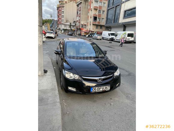 Sahibinden Honda Civic 1.6 Elegance 2008 Model İstanbul 230.000 km Siyah