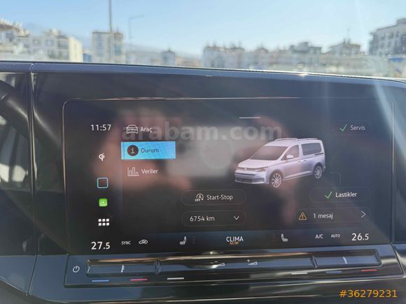 Sahibinden Volkswagen Caddy 2.0 TDI Style 2025 Model temiz  