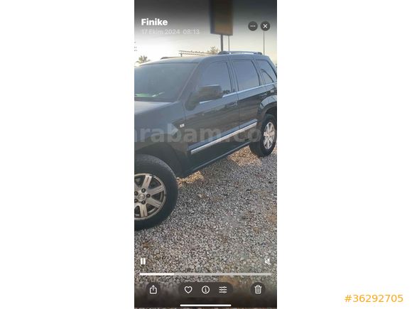 Sahibinden Jeep Grand Cherokee 3.0 CRD Laredo 2009 Model  204.000 km Siyah