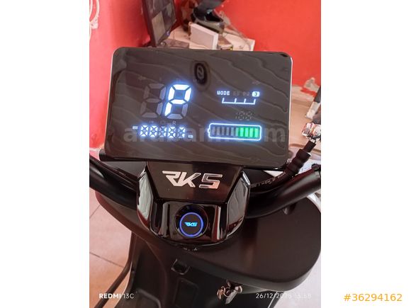 Sahibinden Elektrikli Araçlar Scooter Kuba Mersin