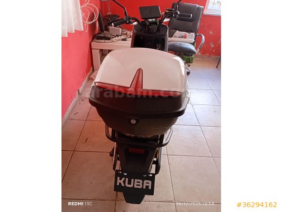 Sahibinden Elektrikli Araçlar Scooter Kuba Mersin