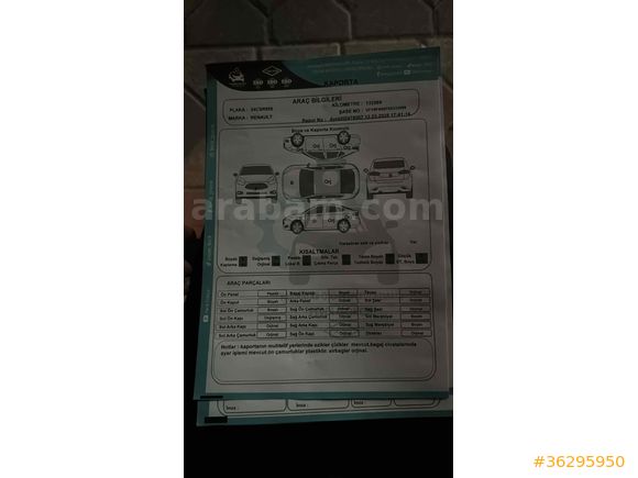 Sahibinden Renault Megane 1.5 Blue DCI Touch 2020 Model 